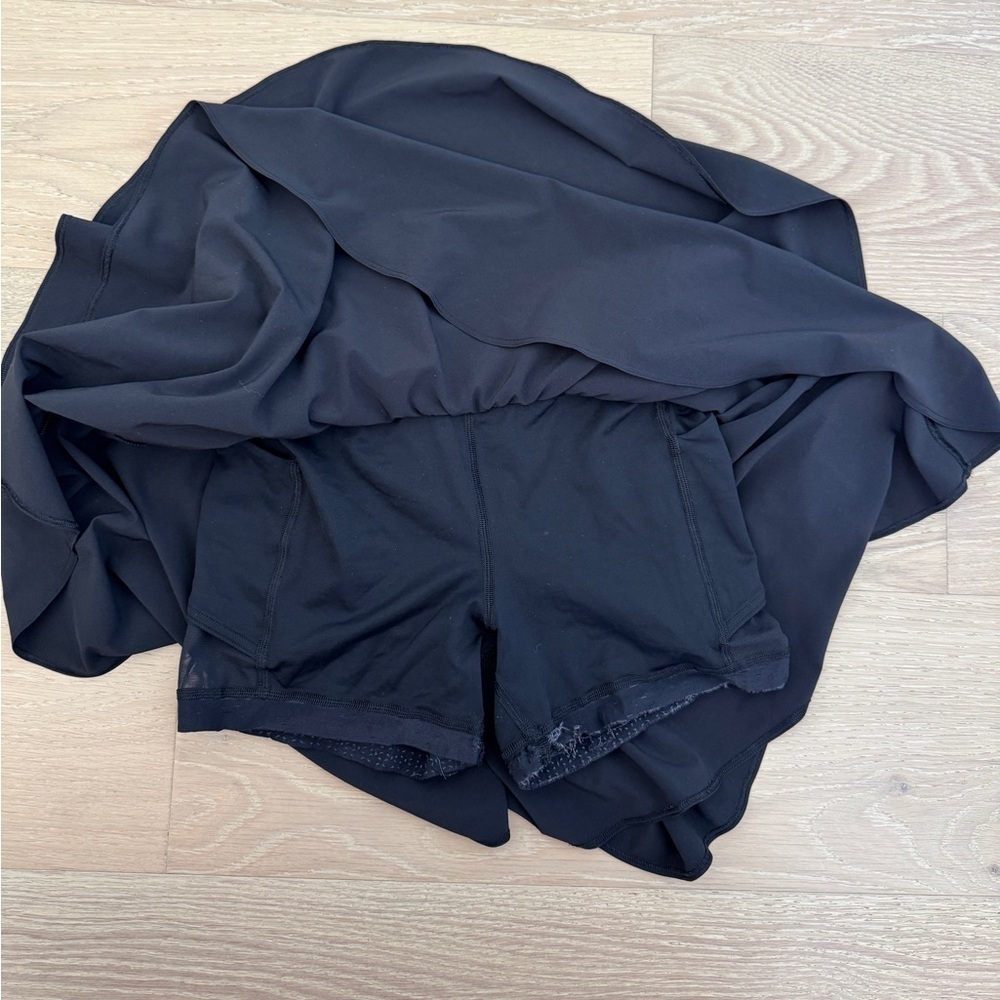 Lululemon Court Rival Black Skirt - Picture 4 of 6